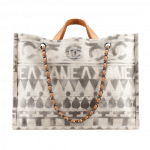 Chanel Beige Iliad Small Shopping Bag