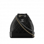 Chanel Black Gabrielle Backpack Bag