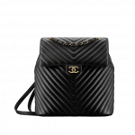 Chanel Black Urban Spirit Large Backpack Bag