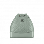 Chanel Green Gabrielle Backpack Bag