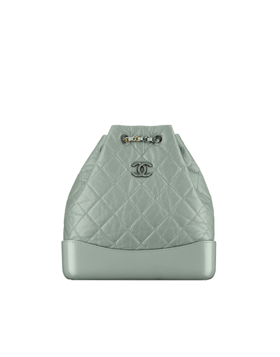 Chanel Small Green Gabrielle Backpack ○ Labellov ○ Buy and Sell Authentic  Luxury