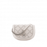Chanel Ivory Coco Eyelets Small Flap Bag