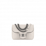 Chanel White Archi Chic Flap Bag