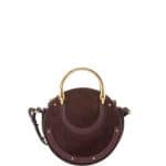 Chloe Brown Suede Small Pixie Bag