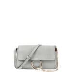 Chloe Light Gray Small Faye Shoulder Bag