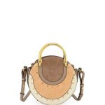 Chloe Multicolor Colorblock Small Pixie Bag