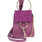 Chloe Plum Faye Small Bracelet Bag