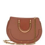 Chloe Taupe Mini Pixie Tote Bag