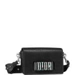 Dior Black Canyon Grained Lambskin Dio(r)evolution Flap Bag