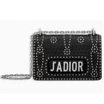 Dior Black Studded J'adior Flap Bag