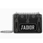Dior Black Studded J'adior Flap Bag