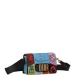 Dior Multicolor Wheel of Fortune Embroidered Dio(r)evolution Flap Bag