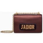 Dior Noisette Metallic J'adior Flap Bag