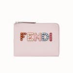 Fendi Pink Fun Fair Flat Clutch Bag