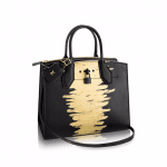 Louis Vuitton Black Golden Light City Steamer MM Bag