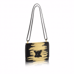 Louis Vuitton Black Golden Light Twist PM Bag