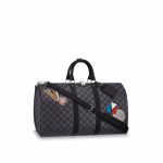 Louis Vuitton Damier Graphite LV League Keepall 45 Bandoulière Bag