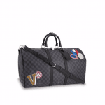 Louis Vuitton Damier Graphite LV League Keepall 55 Bandoulière Bag