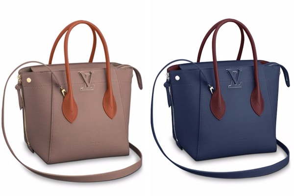 Louis Vuitton, Bags, Louis Vuitton Freedom Handbag Calfskin Blue