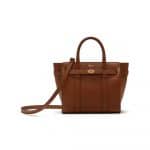 Mulberry Oak Mini Zipped Bayswater Bag