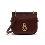 Mulberry Oxblood Small Amberley Satchel Bag