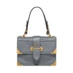 Prada Astral Blue Cahier Top Handle Bag