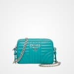 Prada Jade Green Diagramme Cross-body Bag