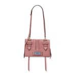 Prada Pink Etiquette Patch Small Shoulder Bag