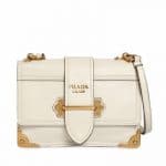 Prada White Cahier Bag