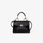 Proenza Schouler Black Hava Small Top Handle Bag