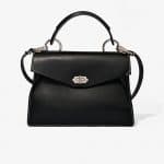 Proenza Schouler Black/White Hava Medium Top Handle Bag