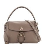 Valentino Beige Twiny Top Handle Bag