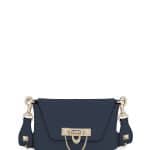 Valentino Dark Blue Demilune Crossbody:Belt Bag