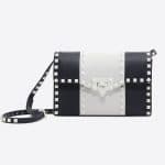 Valentino Dark Blue Free Rockstud Small Shoulder Bag