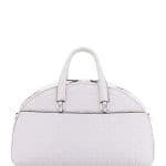 Valentino White Free Rockstud Spike Bowling Bag