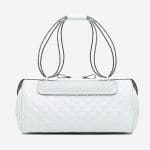 Valentino White Free Rockstud Spike Duffle Bag