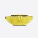 Valentino Yellow Free Rockstud Spike Belt Bag