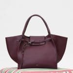 Celine Burgundy Smooth Calfskin Medium Big Bag