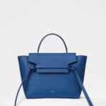 Celine Lazuli Grained Calfskin Micro Belt Bag