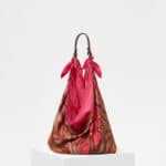 Celine Pink Silk Scarf Bag