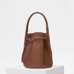 Celine Tan Soft Bare Calfskin Big Bag Bucket