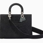 Dior Canyon Grained Lambskin Large Lady Dior Bag