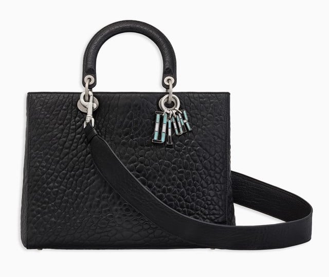Dior Canyon Grained Lambskin Large Lady Dior Bag