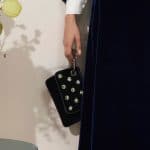 Fendi Blue Embellished Velvet Triplette Pouch Bag - Pre-Fall 2018