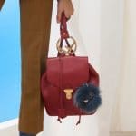 Fendi Red Backpack Bag - Pre-Fall 2018