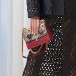 Fendi Red Python/Leather Kan I Bag - Pre-Fall 2018