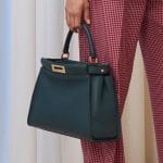 Fendi Teal Peekaboo Bag - Pre-Fall 2018