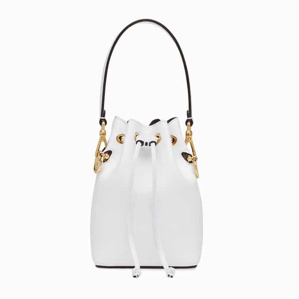 White Fendi Mon Tresor Bucket Bag – Designer Revival