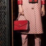 Gucci Red and Black Flap Bag - Pre-Fall 2018