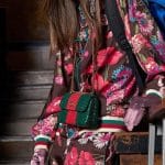 Gucci Red/Green Woven Mini Shoulder Bag 3 - Pre-Fall 2018